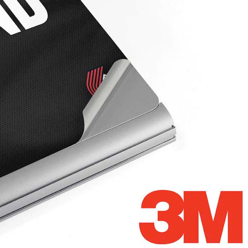NBA Portland Trail Blazers Jersey Surface Book 2 15in Skin